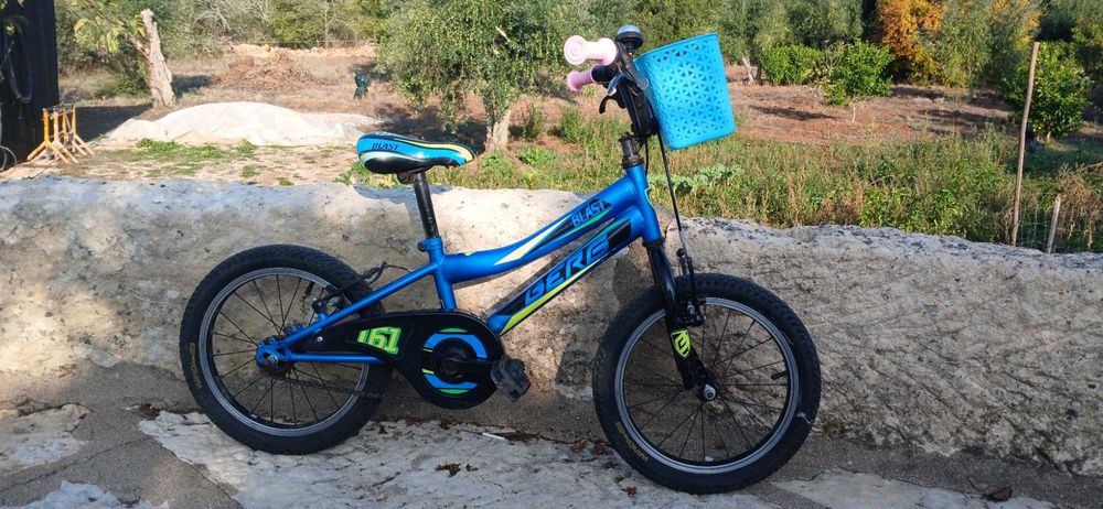 Bicicleta azul 16''
