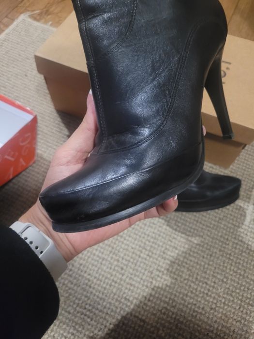 Шкіряні ботинки демі, 36 розмір, 23.5 см