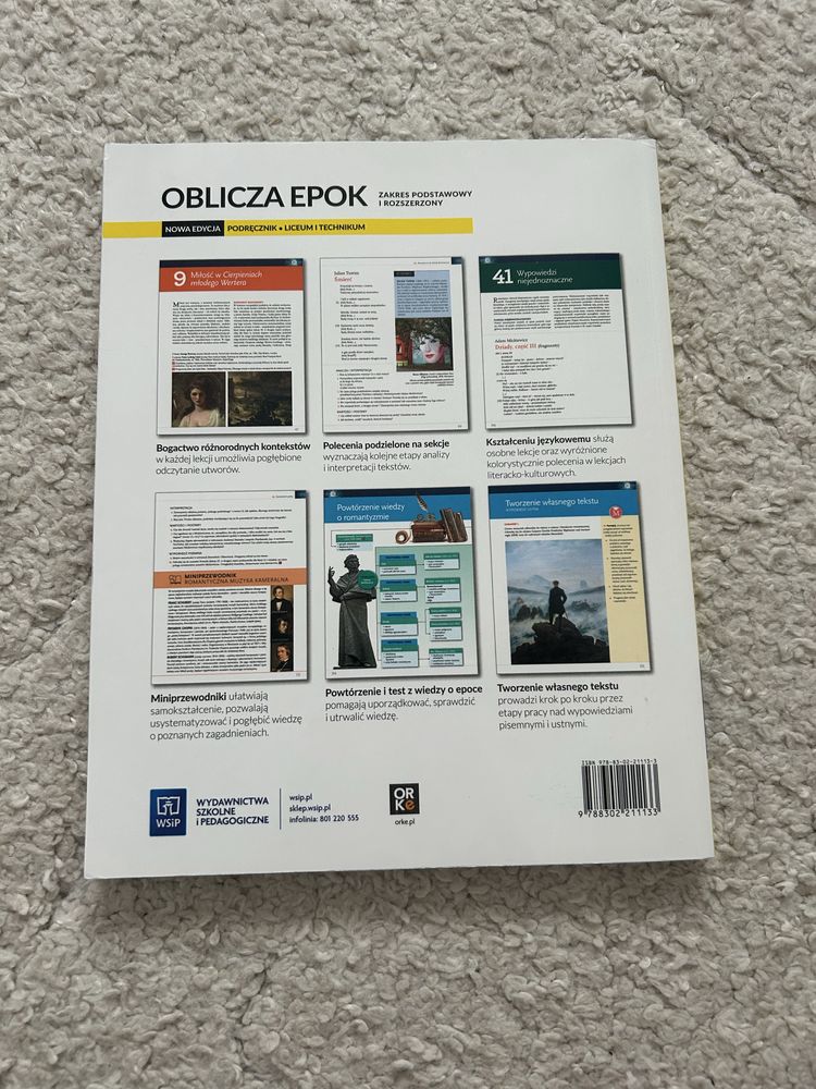 Język polski Oblicza epok 2.1
