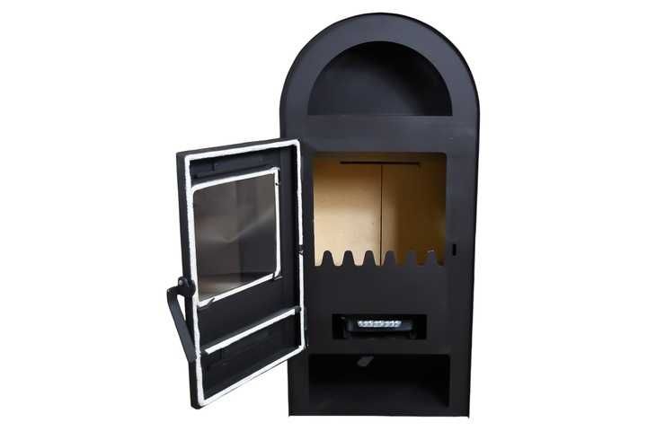 Piec Piecyk Kominek STALOWY KOZA HADES 6,8 KW