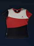 Trójkolorowy T-shirt marki Espee, rozmiar 36/S size 8