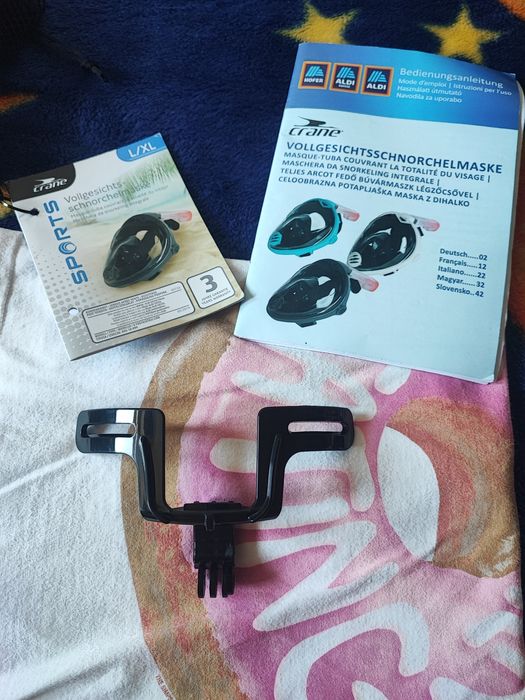 Maska do nurkowania do snorkelingu część zapasowa nowa