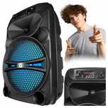 Głośnik bluetooth bezprzewodowy przenośny karaoke Powystawowy