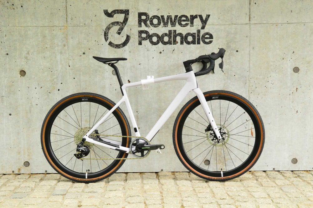 ROSE Backroad SRAM Force AXS XPLR 1x12 karbon koła i kokpit 55-M 59-XL