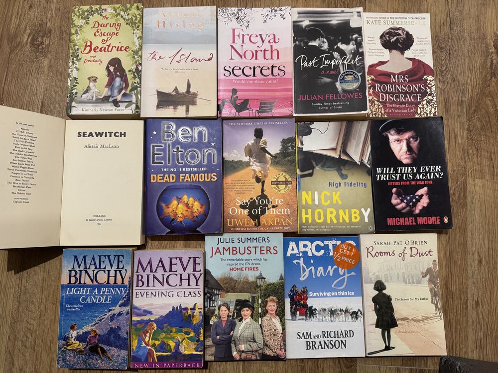 Livros em ingles 0,50€ cada