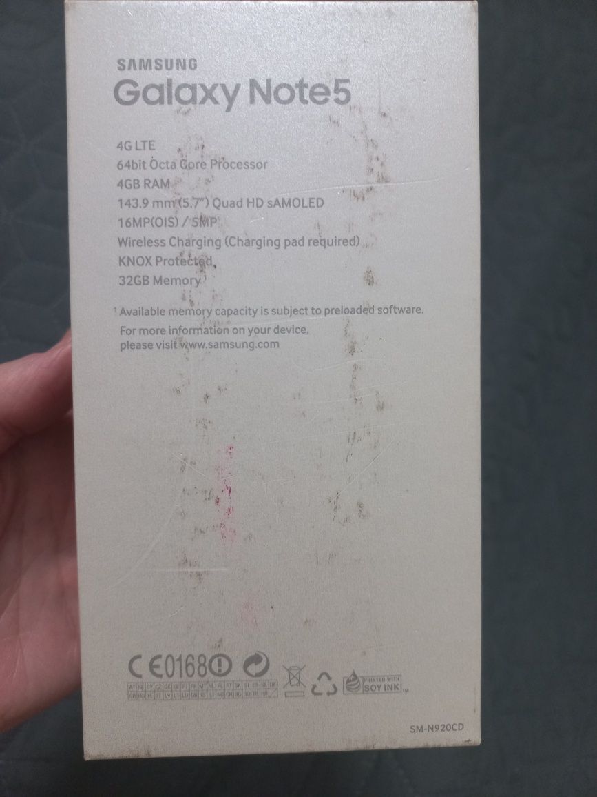 Samsung Note5 N920CD Dual Galaxy 32GB
