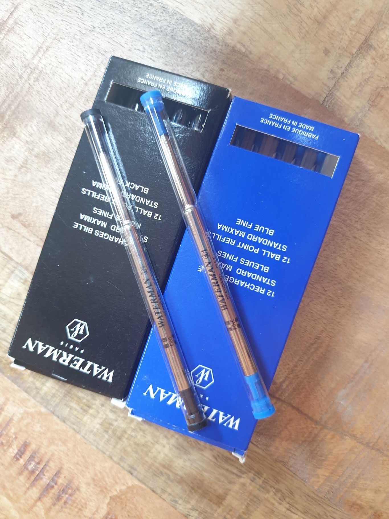 Wkład do długopisu Waterman Czarny