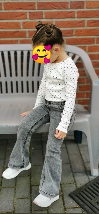 Джинси модні для дівчинки, C&A, 110р.