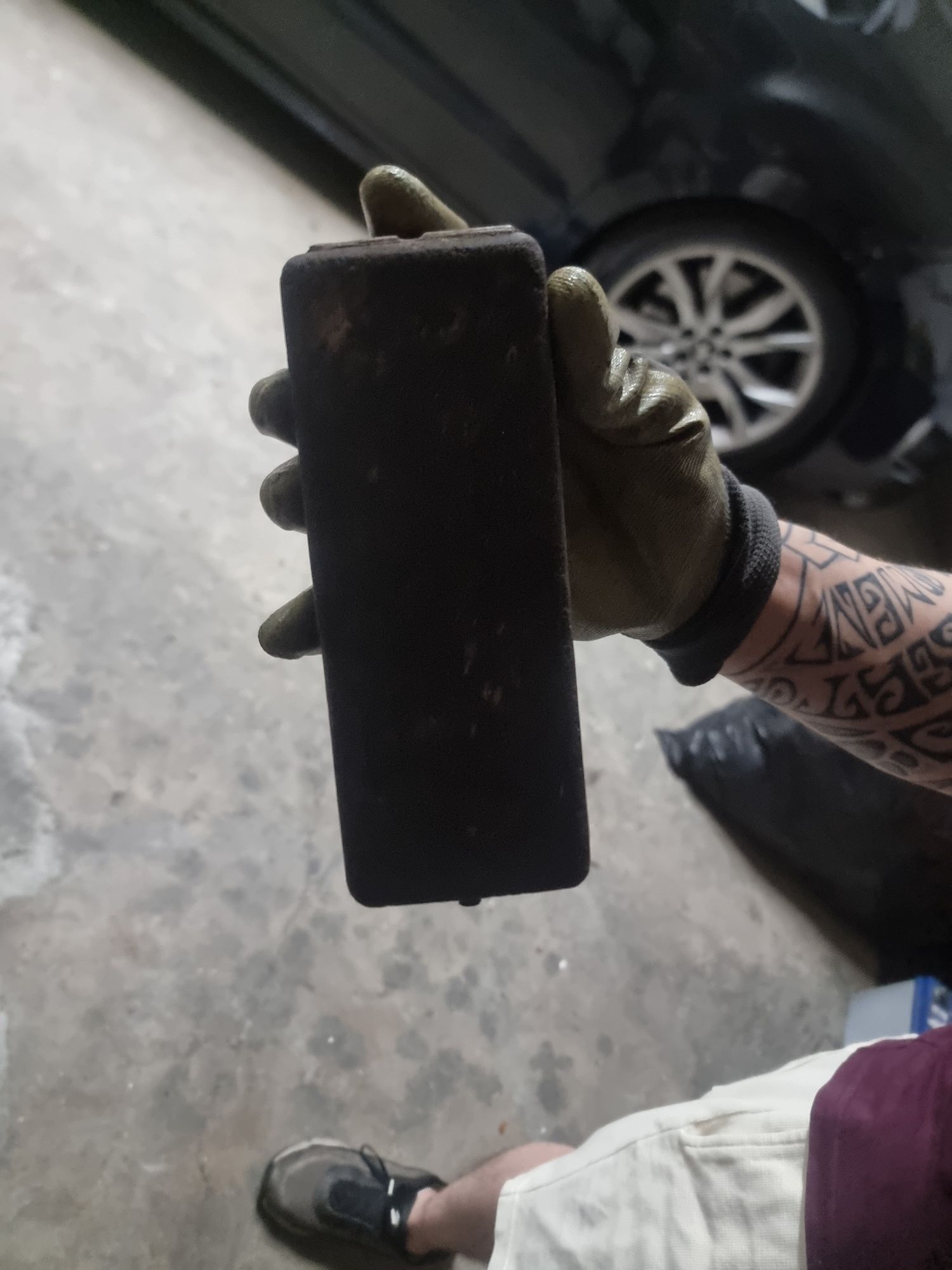 Pedra afiador de facas