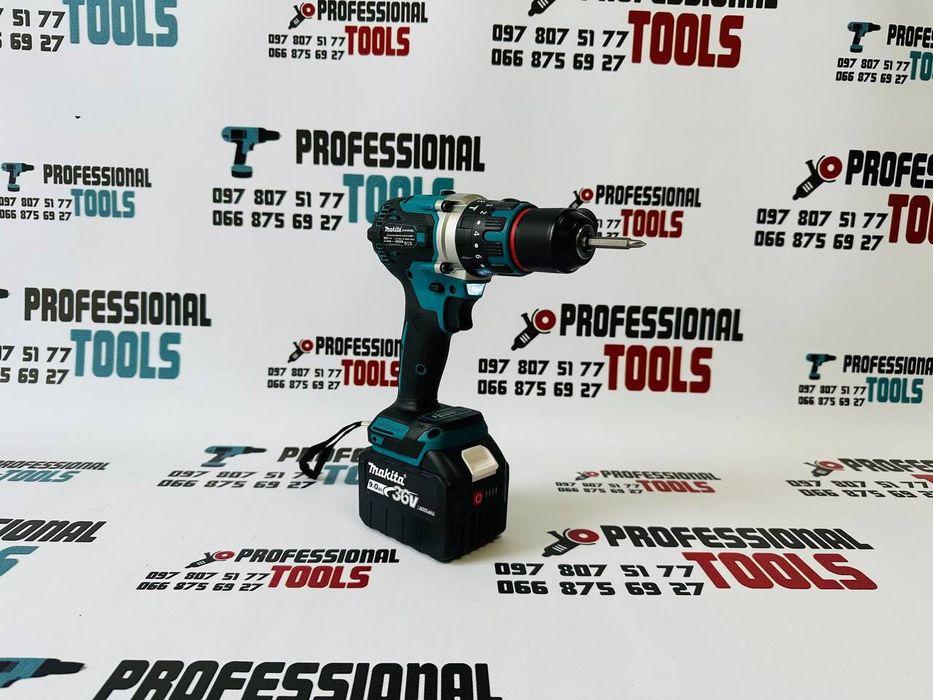 Акумуляторний набір 3в1 Makita 36V Перфоратор + Шуруповерт + Болгарка