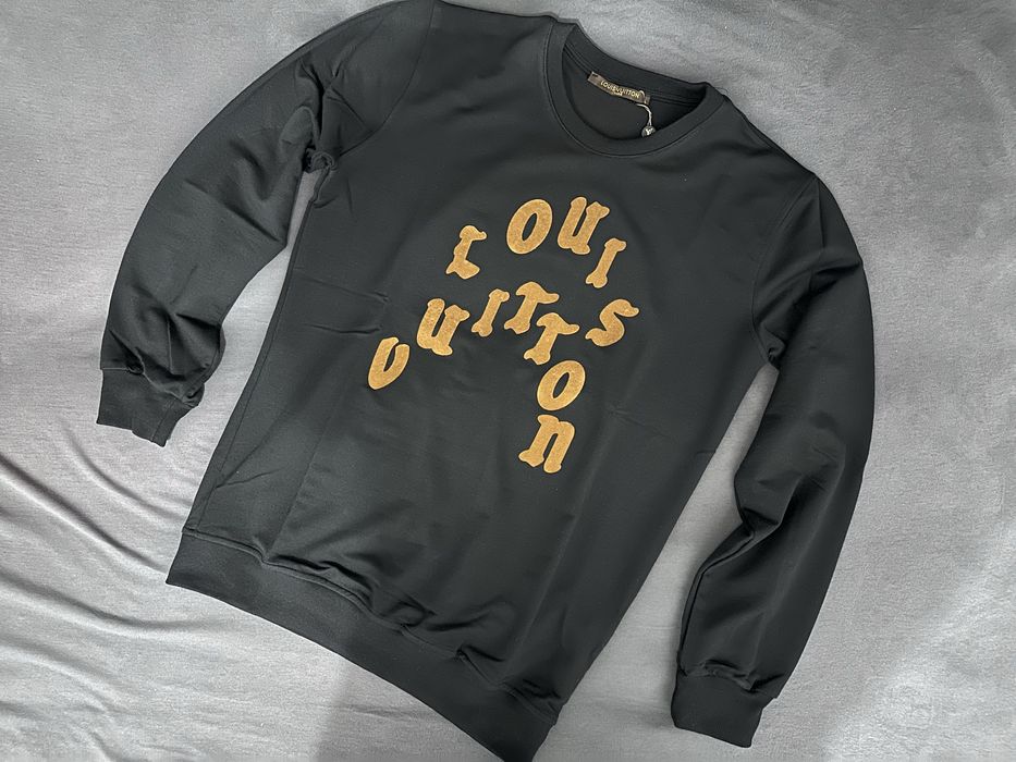 Louis Vuitton czarna bluza rozniar XL