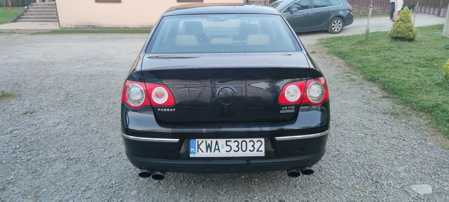 Volkswagen passat B6 3.2 FSI DSG automat sedan czarny android