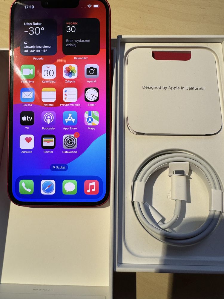 Iphone 13 red 128 GB