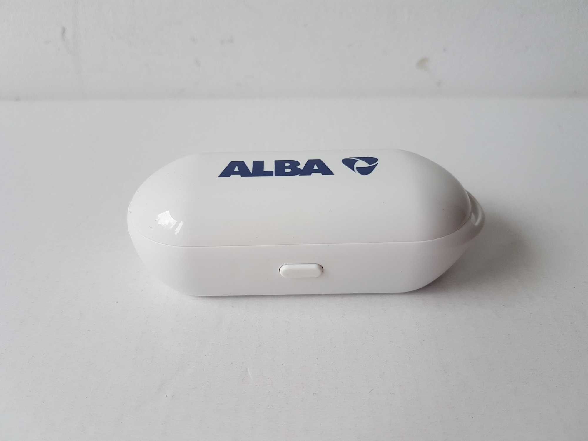 Nowe bezprzewodowe słuchawki douszne białe USB czas pracy 2-3 godziny