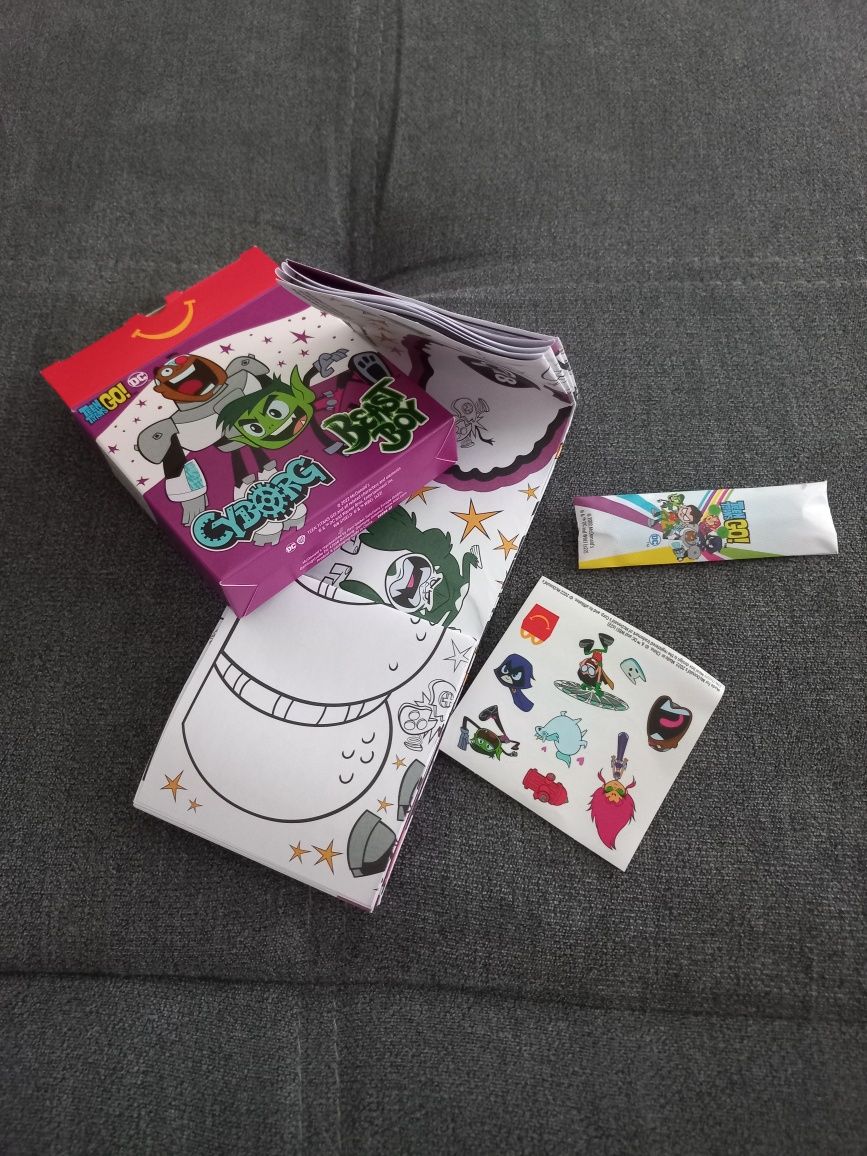 Zabawka zabawki McDonald Happy Meal zestaw 9 szt. nowe