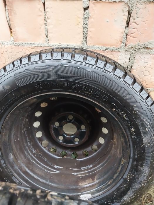 Колесо шина диск транспортер т4