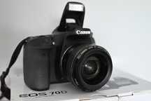 Aparat Canon Eos 70D+3obiektywy