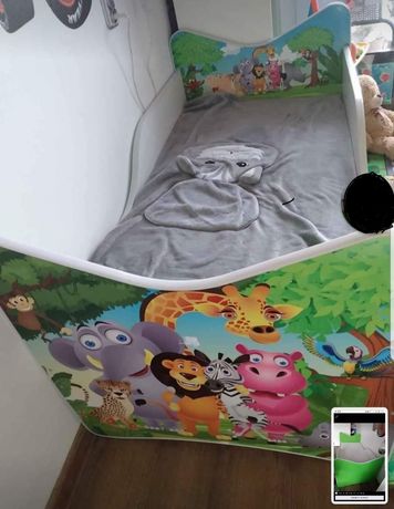 Łóżko dziecięce HAPPY JUNGLE z szufladą