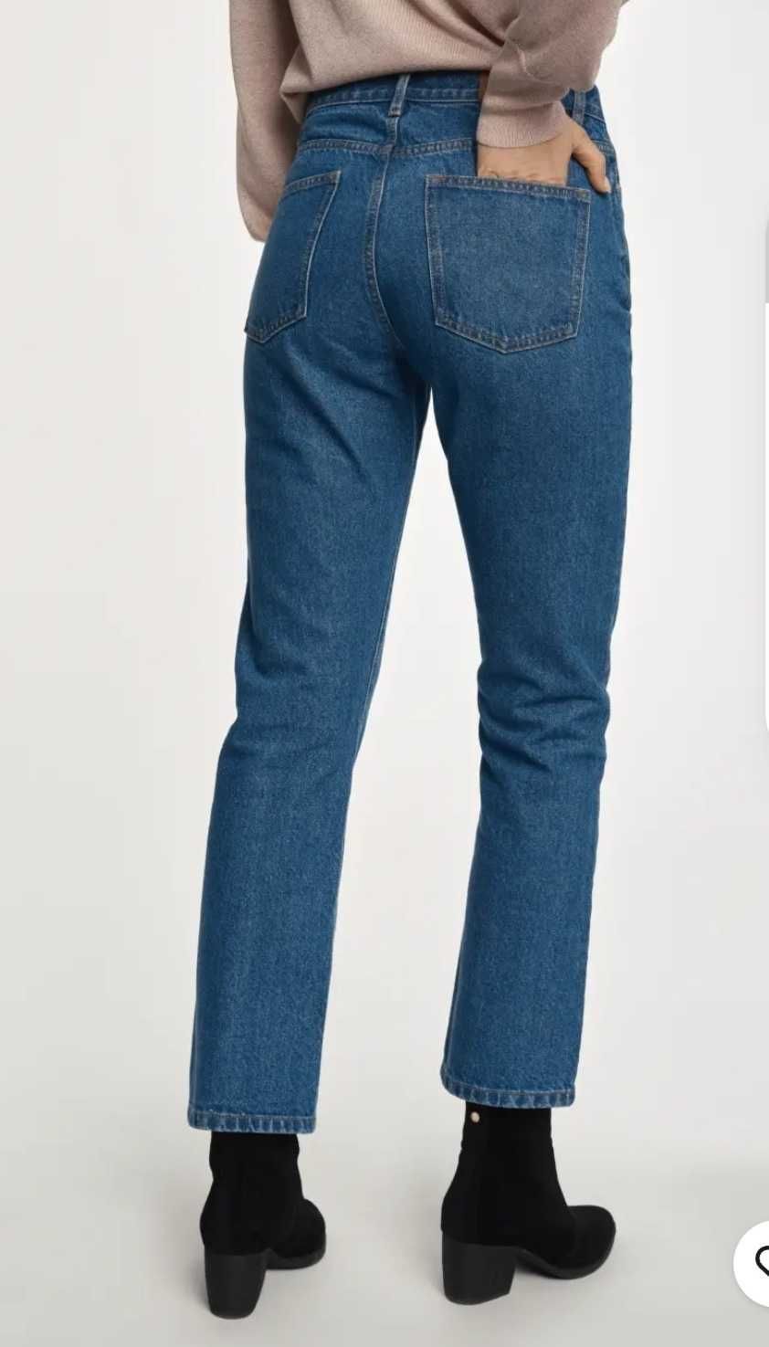 Jeansy Ochnik damskie typu mom jeans