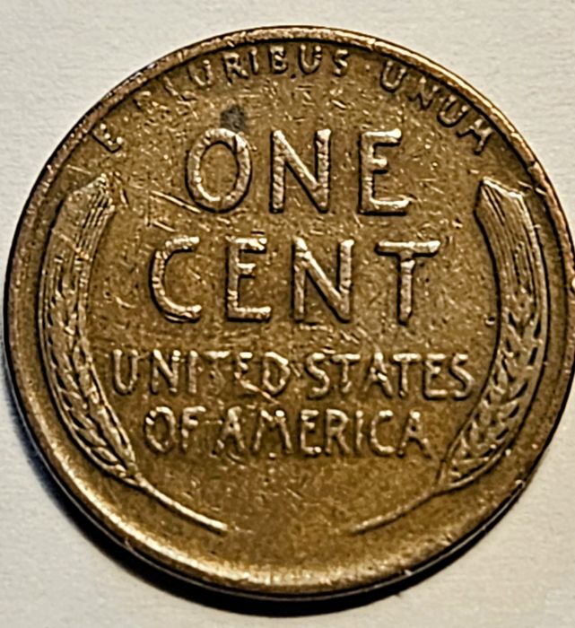 1 one Lincoln Cent 1944 USA Wheat Penny 3.0 g !