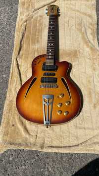 Gitara elektrycza DEFIL Meteor oraz FRAMUS klasycz model 5/2 z lat 70