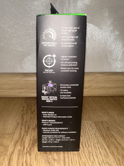 Миша дротова ігрова Razer Basilisk V3 RZO1-04000100-R3M1)