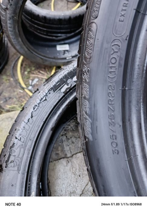 Nowe opony letnie Michelin Pilot Super Sport 305/35/22 23r