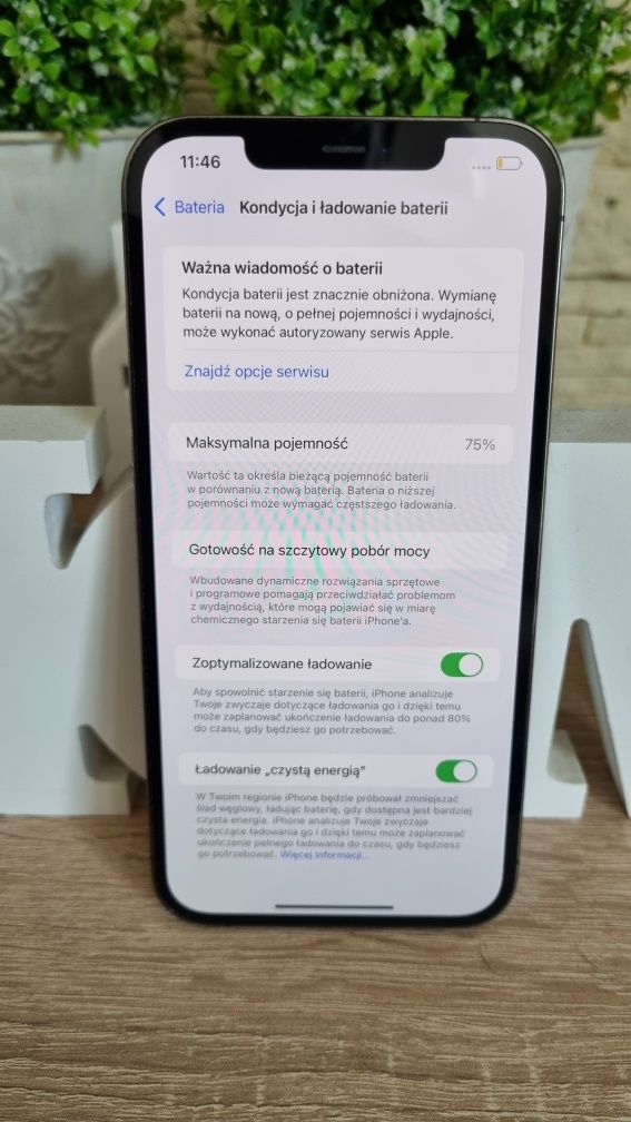 iPhone 12 Pro Max 128GB Graphite stan bardzo dobry