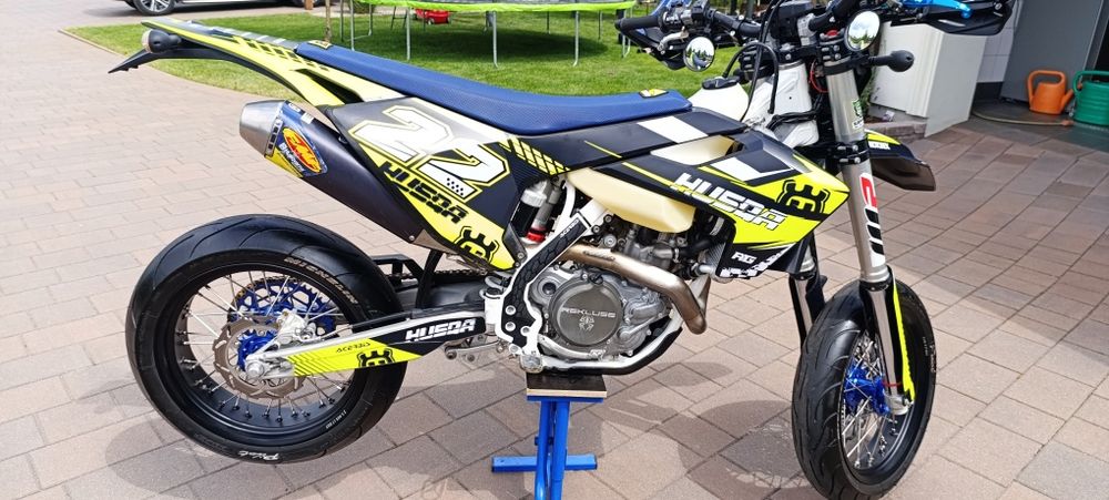 Husqvarna FE 450 zarejestrowany cross, supermoto,  nie KTM EXC