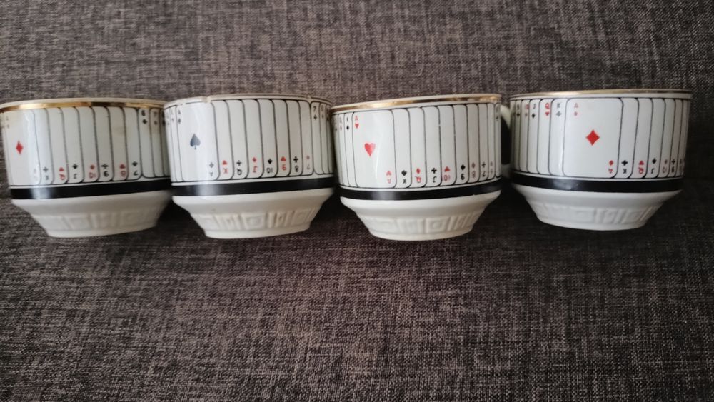 Zestaw brydżowy Ćmielów Rzadkość