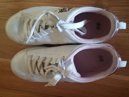 jak nowe H&M 37 Jednorożec buty sportowe adidasy dla dziewczynki