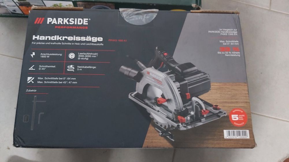 Parkside performance pilarka piła tarczowa PPHKS 1800 A1 230V