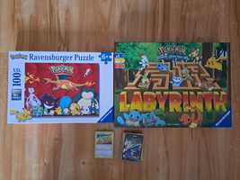 Pokemon gra planszow plus puzzle