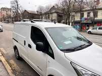 Новые  бесшумные  перекладины на рейлинги Nissan NV200  Турция