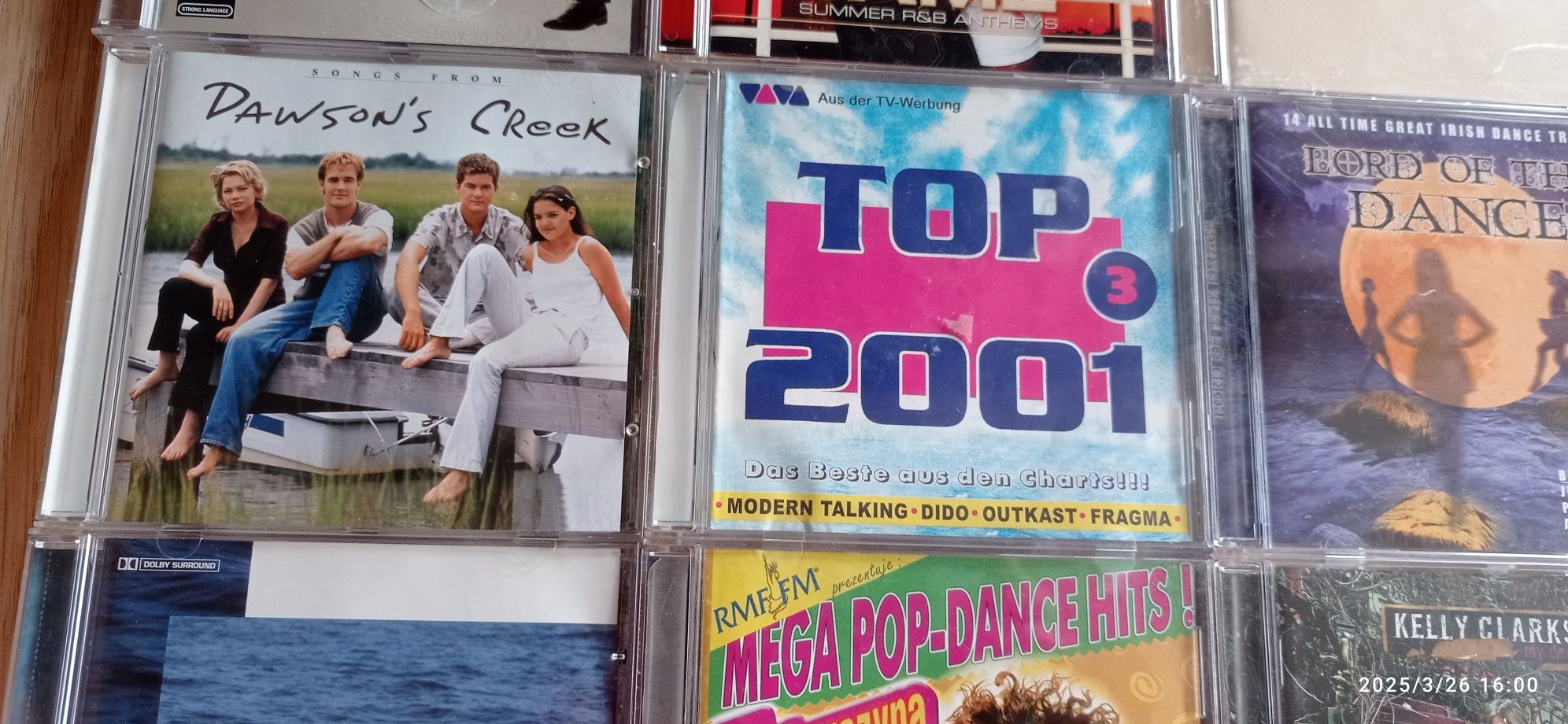 Pakiet 12 CD Faithless, Timberlake, Kelly Clarkson