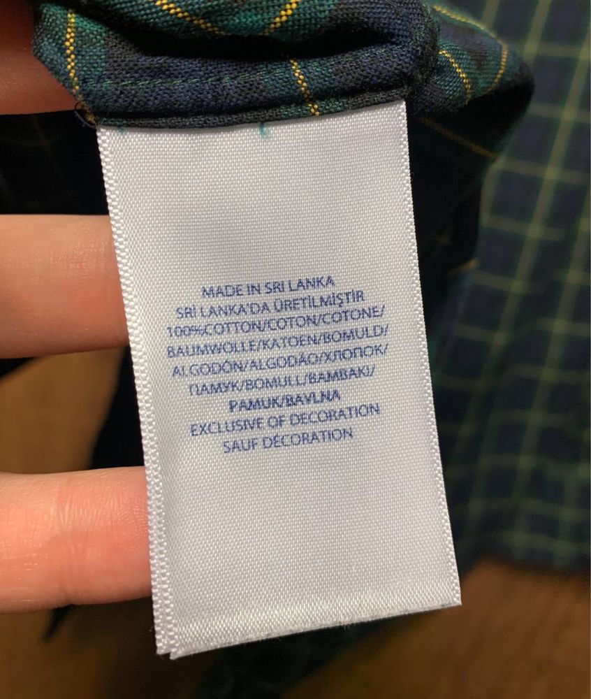 RALPH LAUREN розмір S/M. Сорочка/Рубашка