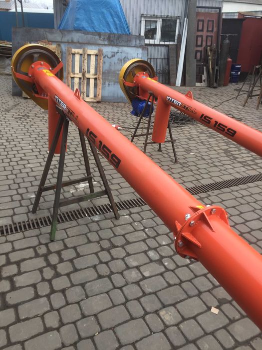 Зернопогрузчик в трубе