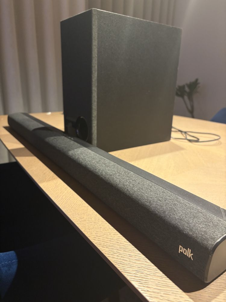 Soundbar POLK Signa S3 (2.1 - Subwoofer sem Fios - Preto)