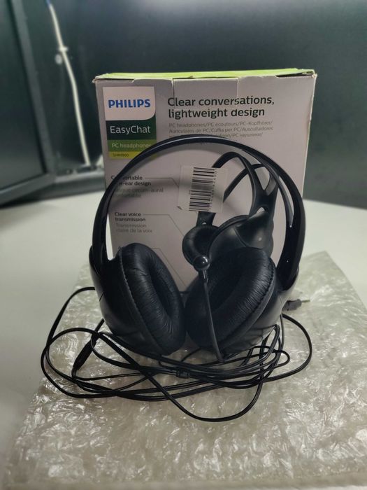 Навушники Sven, Logitech, Philips – з мікрофоном, гарний стан