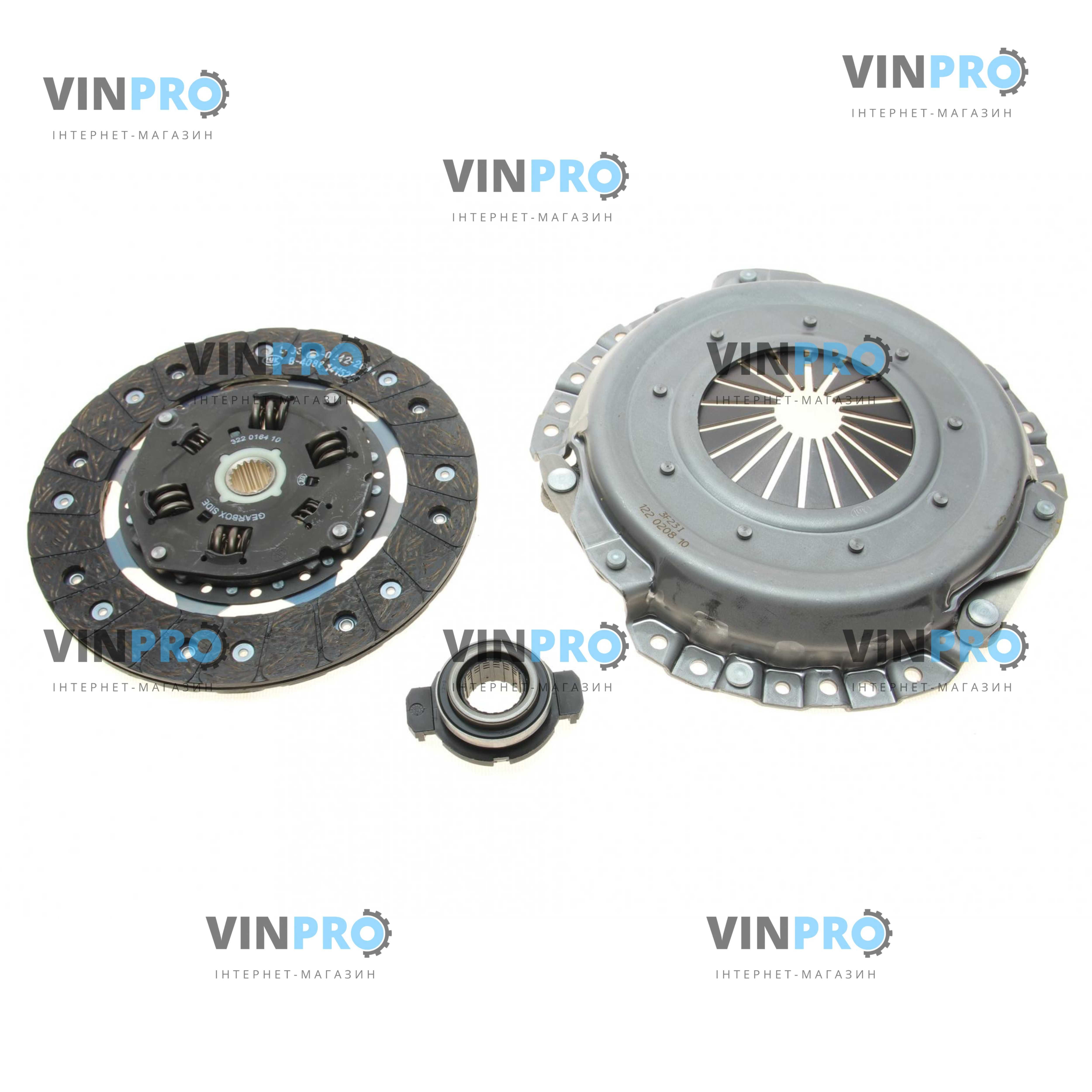 Комплект зчеплення Fiat Scudo 1.9D 96-06, 51kw