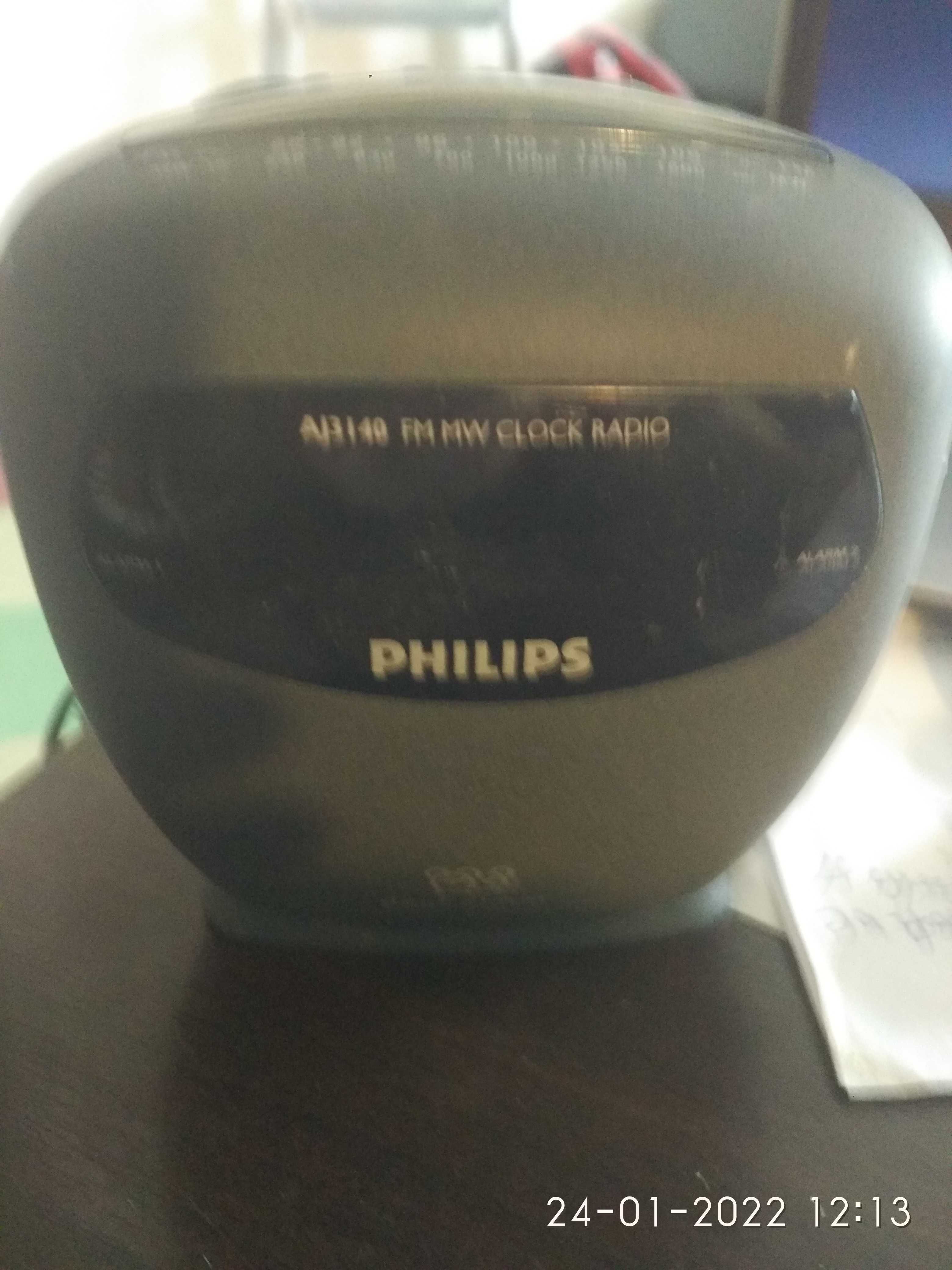 радиоприемник часы philips