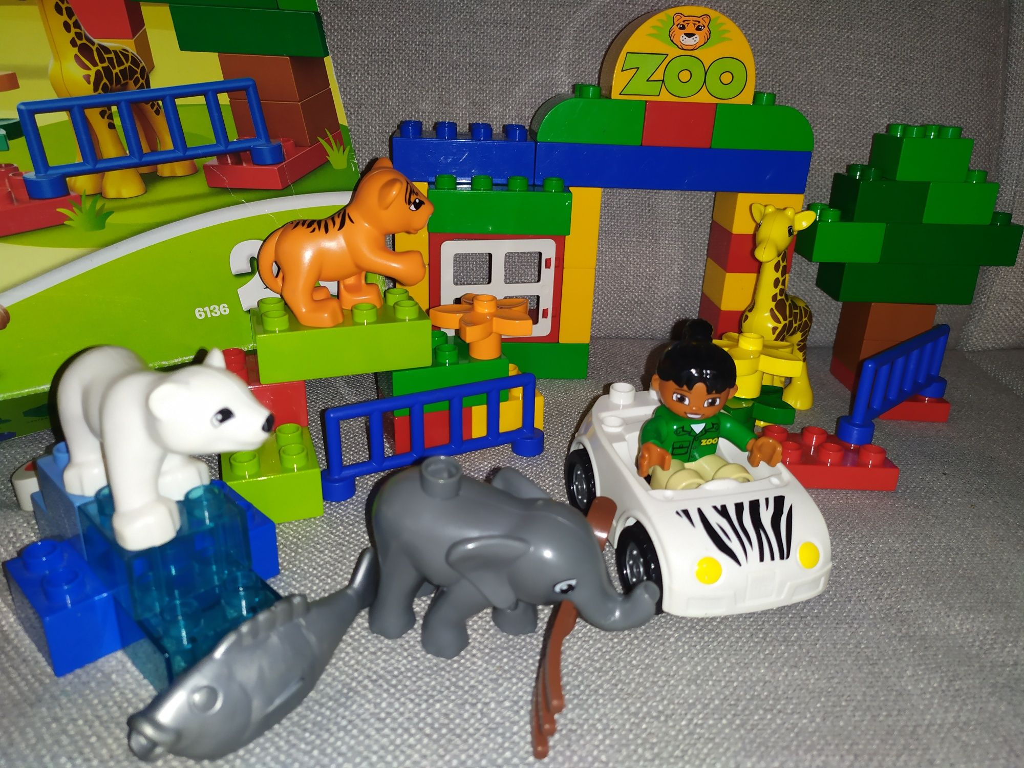 Okazja ! 2w1 Lego Duplo Moje pierwsze zoo i Rolnik sam w dolinie