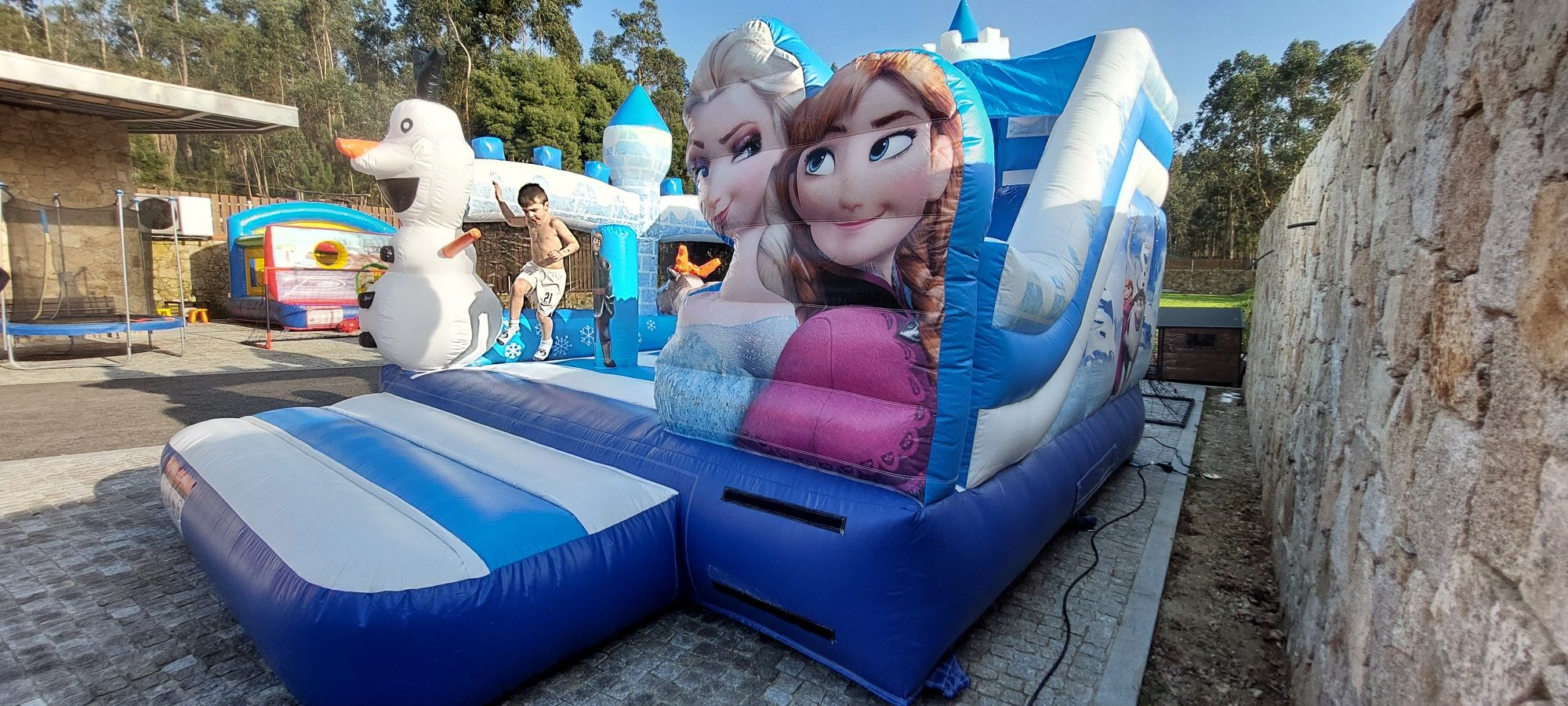 INSUFLÁVEL NOVO À VENDA – TEMA FROZEN! | lobitos.pt