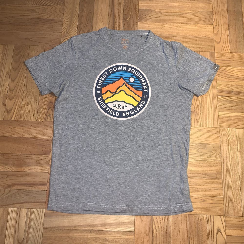 Męska koszulka T-shirt Rab Stance 3 Peaks Tee M