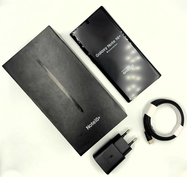 Nowy Samsung Galaxy Note 10+ Plus 12/256GB - KOLOR CZARNY
