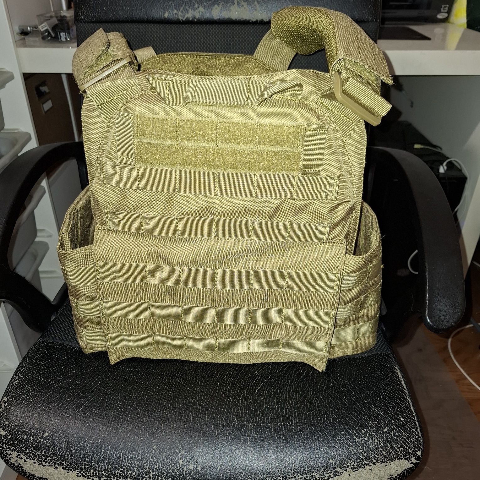 Airsoft plate carrier colete
