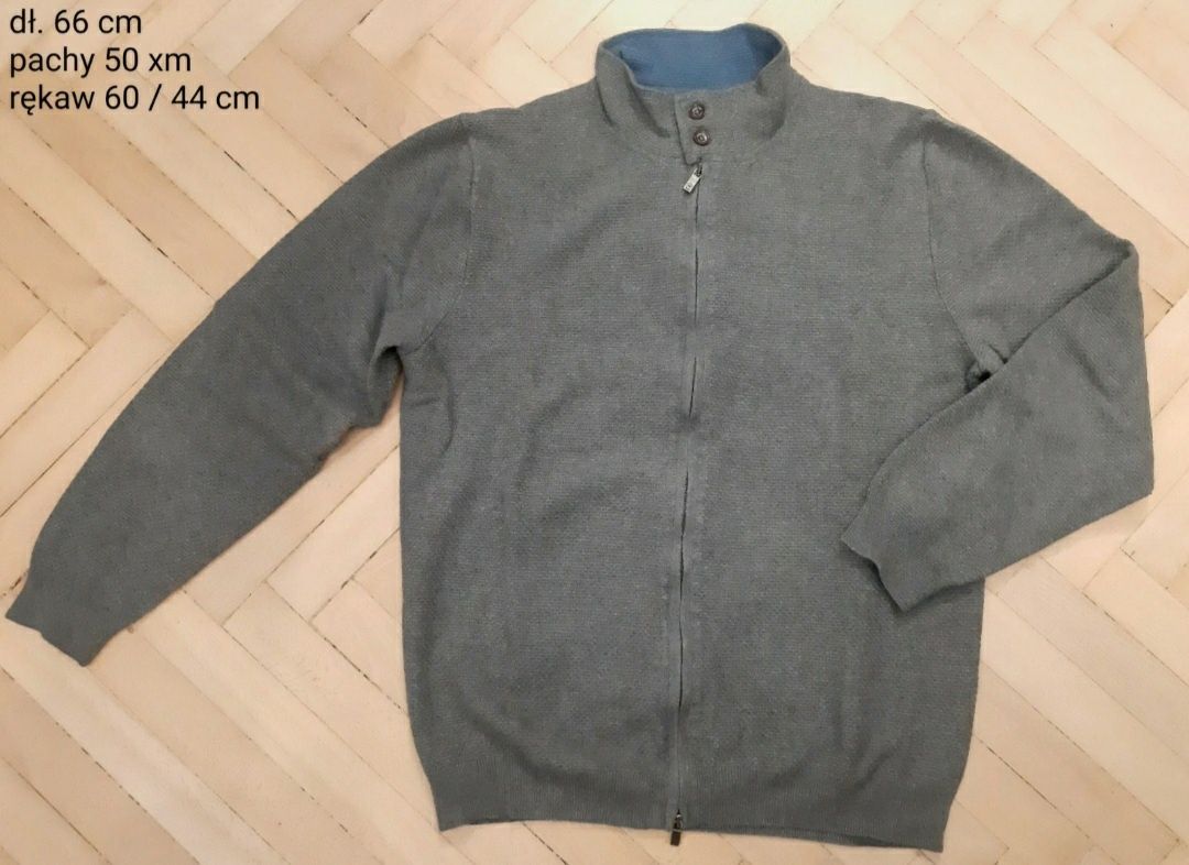 Massimo Dutti bluza sweter męski rozm. S