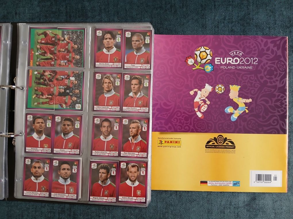 Caderneta euro 2012 completa