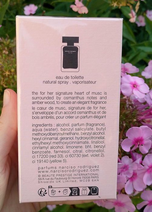 Туалетна вода Narciso rodriguez for her 50 мл