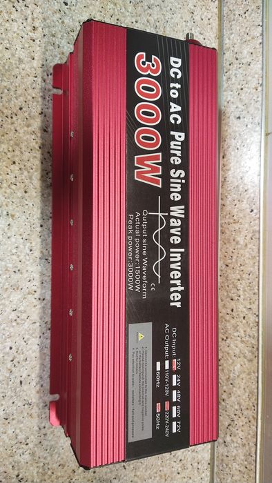 Инвертор 12/220В чистый синус 3000w